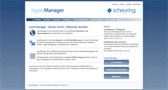 Desktop Screenshot of hypermanager.ch